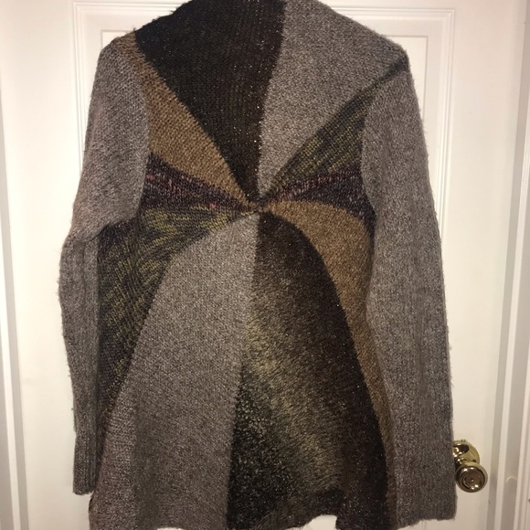 A. Giannetti Open Cardigan Wool Blend - Picture 2 of 4